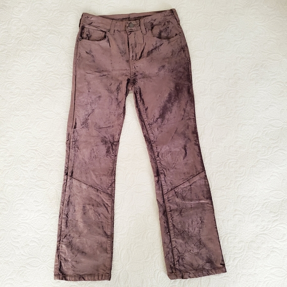 Free People Velvet Pants - Picture 1 of 8